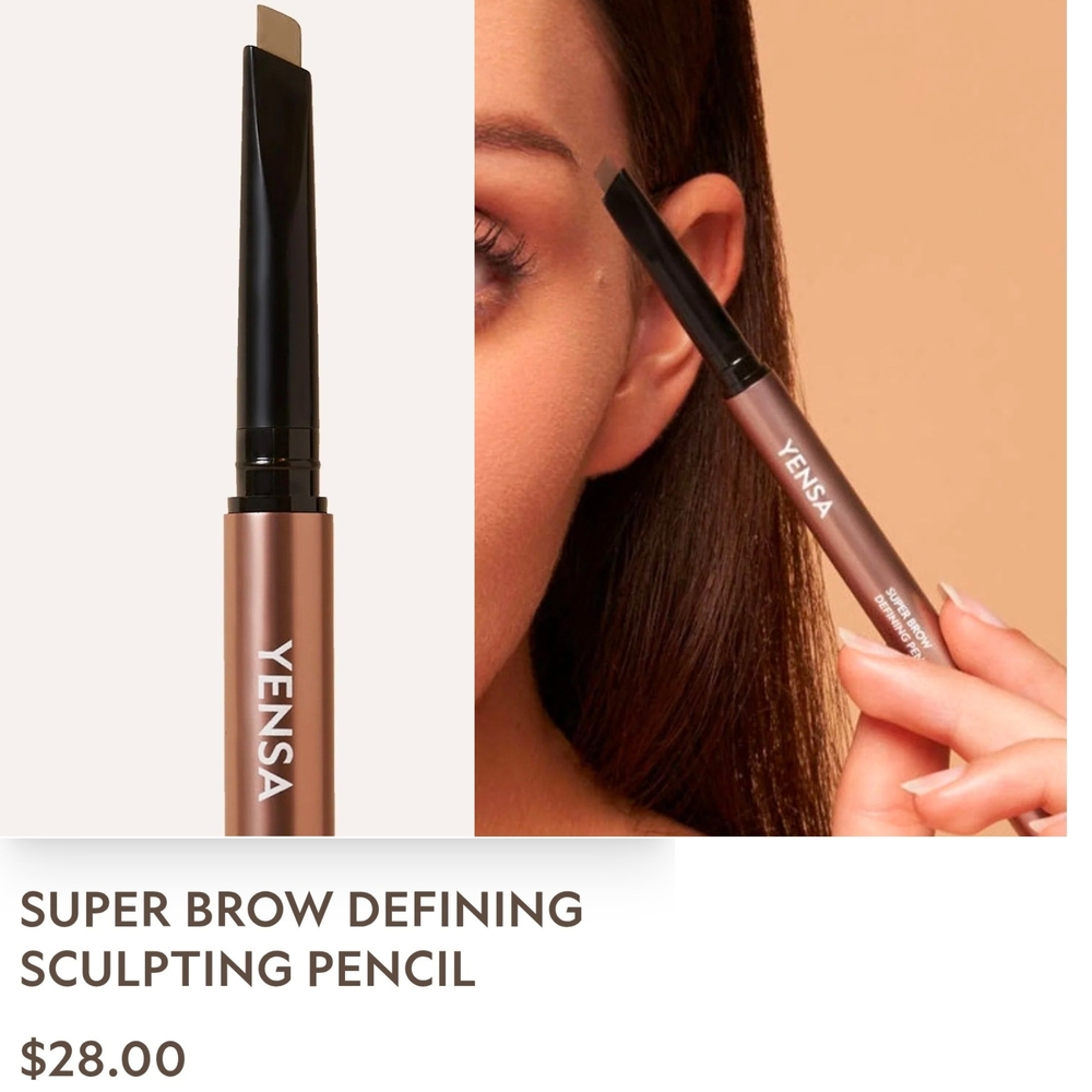YENSA Super Brow Defining Sculpting Pencil - Brown. # 221